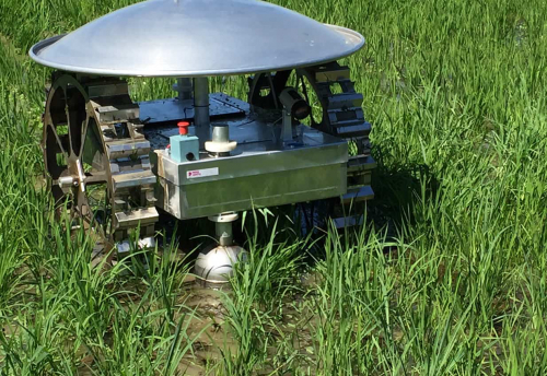 瑞士公司开发出自动除草稻田机器人-Moondino