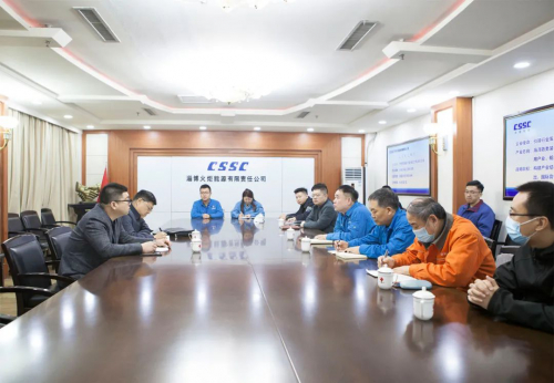 山东省应急管理厅督导组到火炬能源公司调研工作