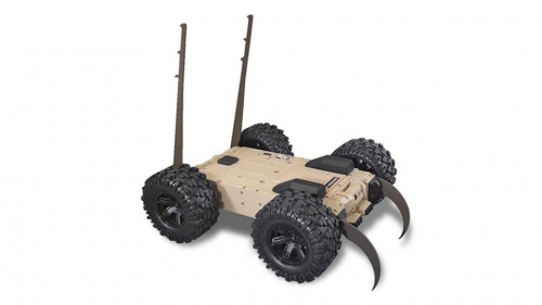 俄罗斯新型“蝎子”武装机器人可以爬楼梯和引爆炸弹