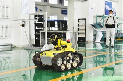 矿用巡检机器人 实现产值上亿元