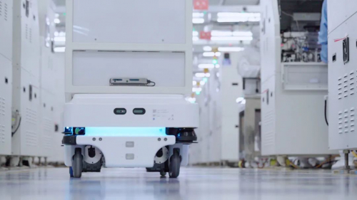 MiR100自主移动机器人助力韩国电子元器件公司中国工厂实现安全高效的自动化物流运输