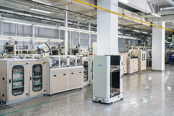 台达5G智慧工厂建成，柔性物流扮演什么角色？