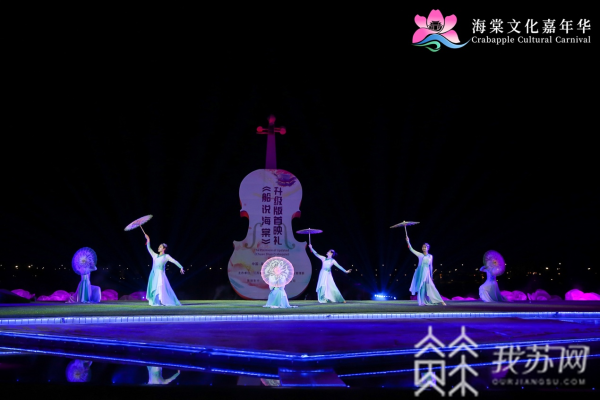 “文旅+科技”沉浸式体验 以无人船为演艺主体的《船说海棠》有了升级版