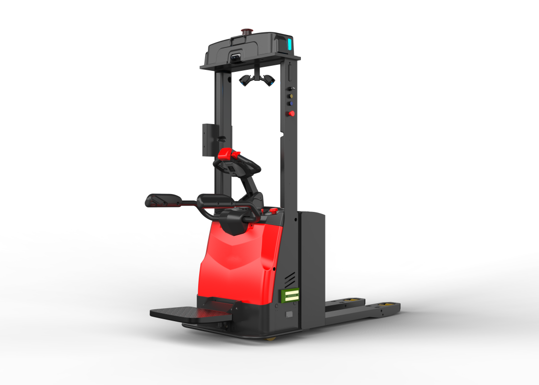 快！快！快！每秒跑2.5米的AGV叉车来了