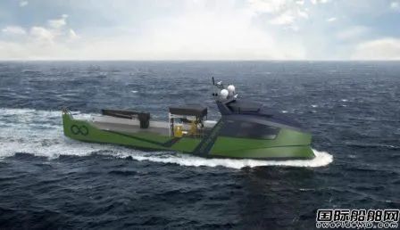 Palfinger首次为8艘无人船提供甲板设备