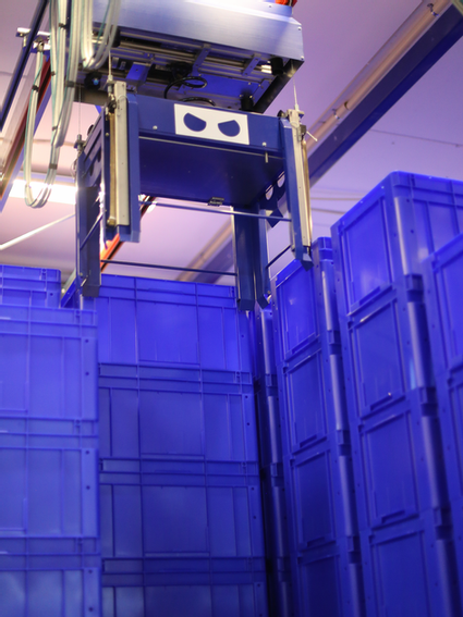 Blue Robot  ASRS  