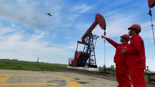 无人机空中加盟，助力油区高质量巡检