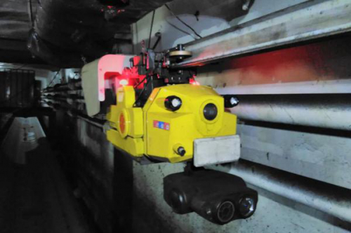 三元煤业“智能巡检机器人”上岗