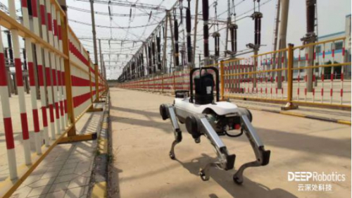 一只机器狗可覆盖2万5千平米变电站，云深处科技“绝影”探索智慧电力巡检
