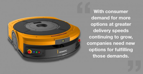 Dematic AMR：仓库运输的灵活解决方案