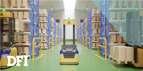 DFI为LCD面板工厂的重载AGV提供“最可靠的大脑和小脑”