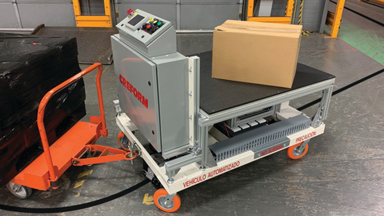 美国Creform公司推出了新型牵引式自动导引车