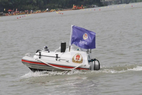无人艇护卫龙舟赛，嘉兴在全省率先探索无人艇巡航管理新模式