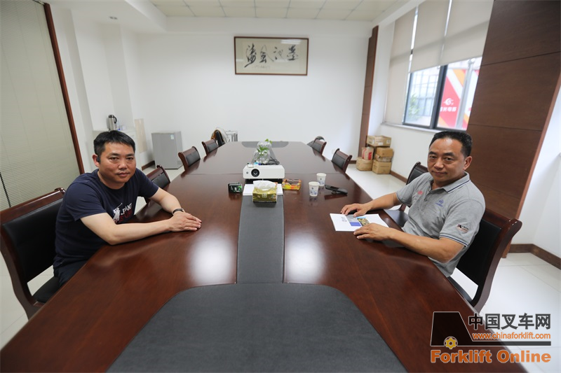 坚持把品质放在第一位——“中叉网-2021叉车和移动机器人安全、质量万里行”走进台创实业专访总经理李军
