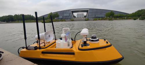 无人船上岗，高科技助力垦利水环境治理