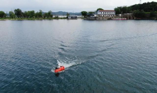 密云水库有了无人执法船