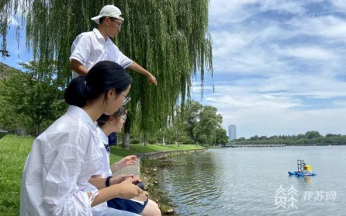 无人船、玄武湖！玄武高中生“玩”出新花样！