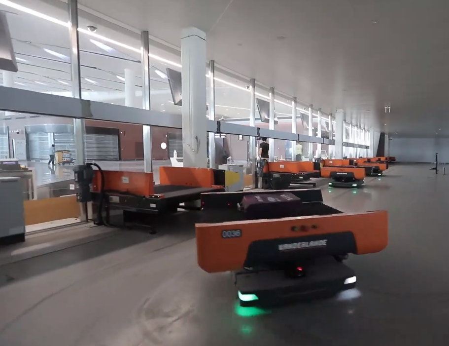 成都天府国际机场“黑科技”，揭开神秘行李旅途的一角