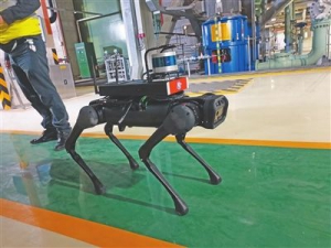 “机器狗”巡检发电厂 国内首个全方位智能巡检项目落成