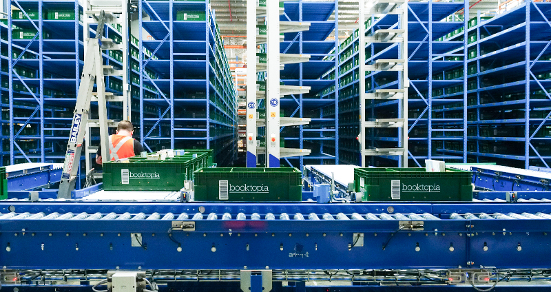 全球化再下一城！海柔创新库宝系统落地澳洲最大线上图书商城Booktopia