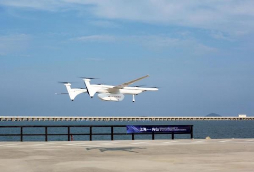 无人机从上海飞舟山，2小时后载40斤梭子蟹大黄鱼而归