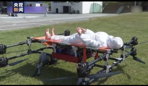 可载人可灭火韩国试验多款“消防用无人机”