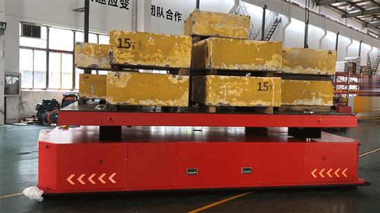 【汇聚案例】重载AGV（15T）的应用