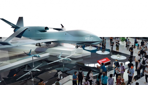 新型无人机闪耀航展