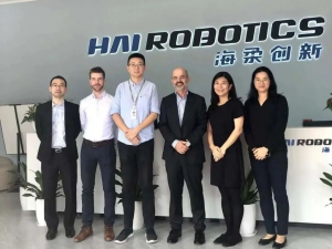 海柔访客|荷兰驻广州总领事参观海柔智慧工厂