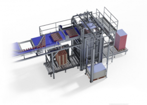 tmgimpianti：移动式托盘卸垛机 Vega 120B