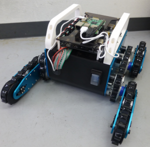 小型电动履带机器人