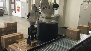 箱子，集装箱和托盘码垛