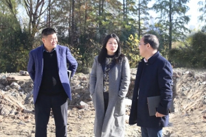 临平区余杭经济开发区副主任卞吉坤调研立镖机器人