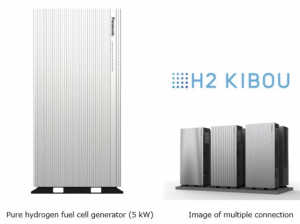 松下推出 5 kW 型纯氢燃料电池发电机