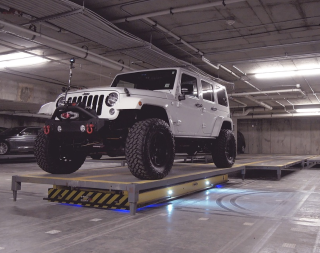 自动引导车辆停车系统