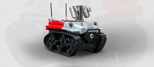 防爆智能消防灭火侦察机器人