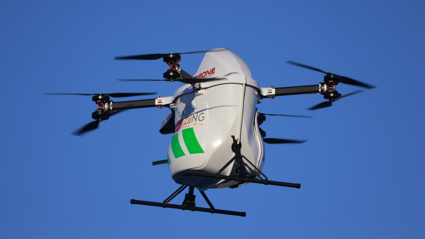 无人机送货将很快从国际机场起飞