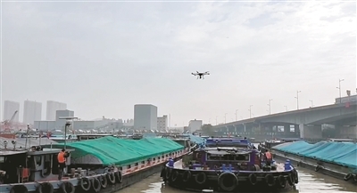 无人机参与防疫 全面又安全