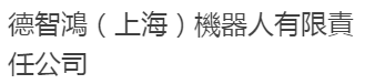德智鸿（上海）机器人有限责任公司