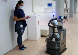 德国弗劳恩霍夫研究所的消毒机器人干净利落地对付COVID-19