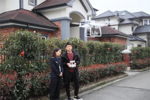 启用“无人机”空中巡查 绍兴柯桥数字化助力违建管控