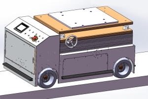 新能源车电池更换小车