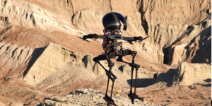 美科学加研发一种可以飞行、滑行的双足行走机器人