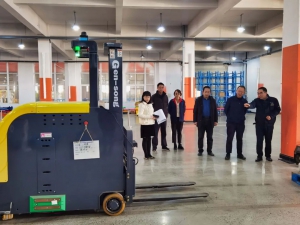 合肥新站高新区党工委书记、管委会主任王连贵一行调研井松智能