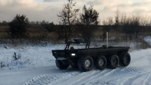 乌克兰的“和平卫士”多用途无人驾驶地面车辆平台通过测试