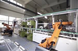 六轴机械手配套焊接生产线