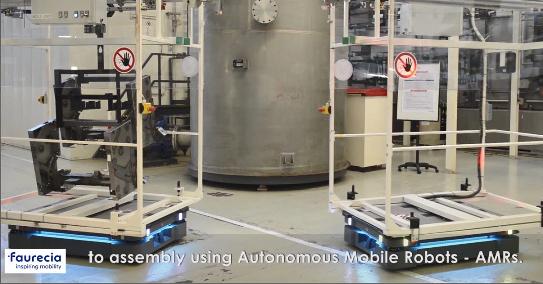 案例 | MiR AMR 车队支持佛吉亚，助力效率的提升与数字化转型