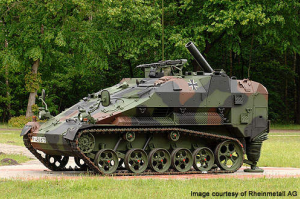 莱茵金属推出新型机器人地面车辆