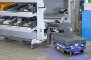 MiR 和 Modula 合作实现仓库的高度自动化