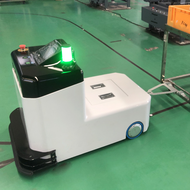 西曼克牵引式搬运机器人 高效智能仓储